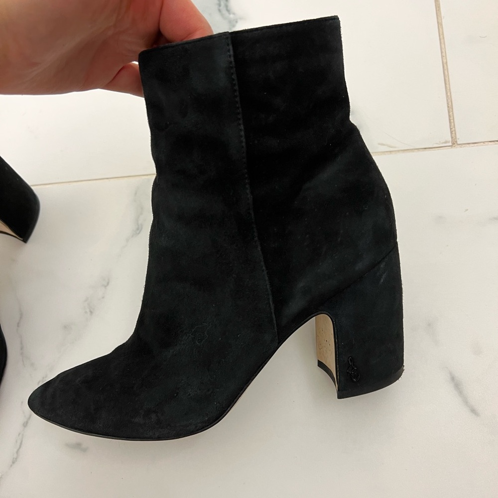 Sam Edelman suede ankle booties